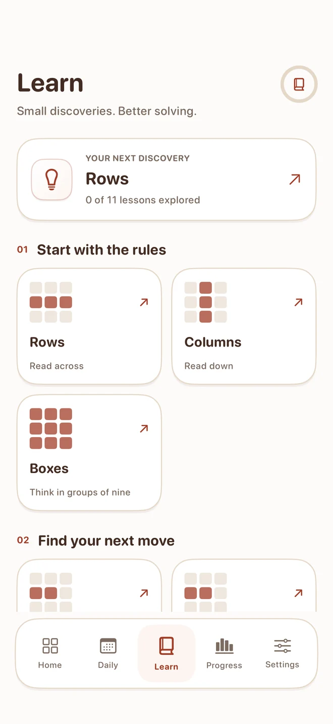 Tiny Sudoku — The best hint is an ‘aha’.