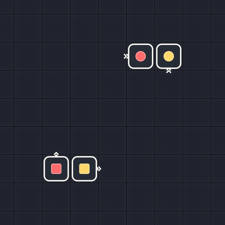 Original Tiny Trains level 8 puzzle board
