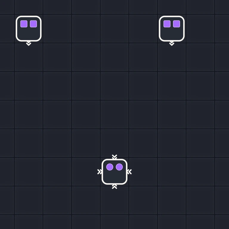 Original Tiny Trains level 68 puzzle board
